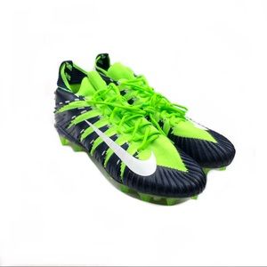 Nike Men’s Alpha Menace Cleats Blue/Green